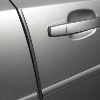 NH782M Graphite Luster Metallic Dawn Enterprises FE-MDX08 Finished End Body Side Molding Compatible with Acura MDX 