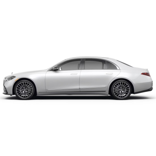  Mercedes-Benz S-Class ChromeLine Painted Body Side Molding 2021 - 2024 / CF-BENZ-S21