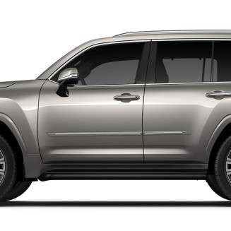 Lexus LX Painted Body Side Moldings with Chrome Inserts 2022 - 2026