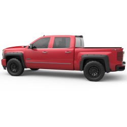  GMC Sierra 1500 Crew Cab Matte Black Truck Cab Spoiler 2014 - 2018 / EGR981579