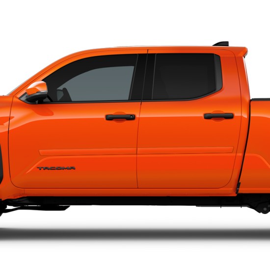  Toyota Tacoma Double Cab Painted Body Side Molding 2024 - 2025 / FE2-TACDC24