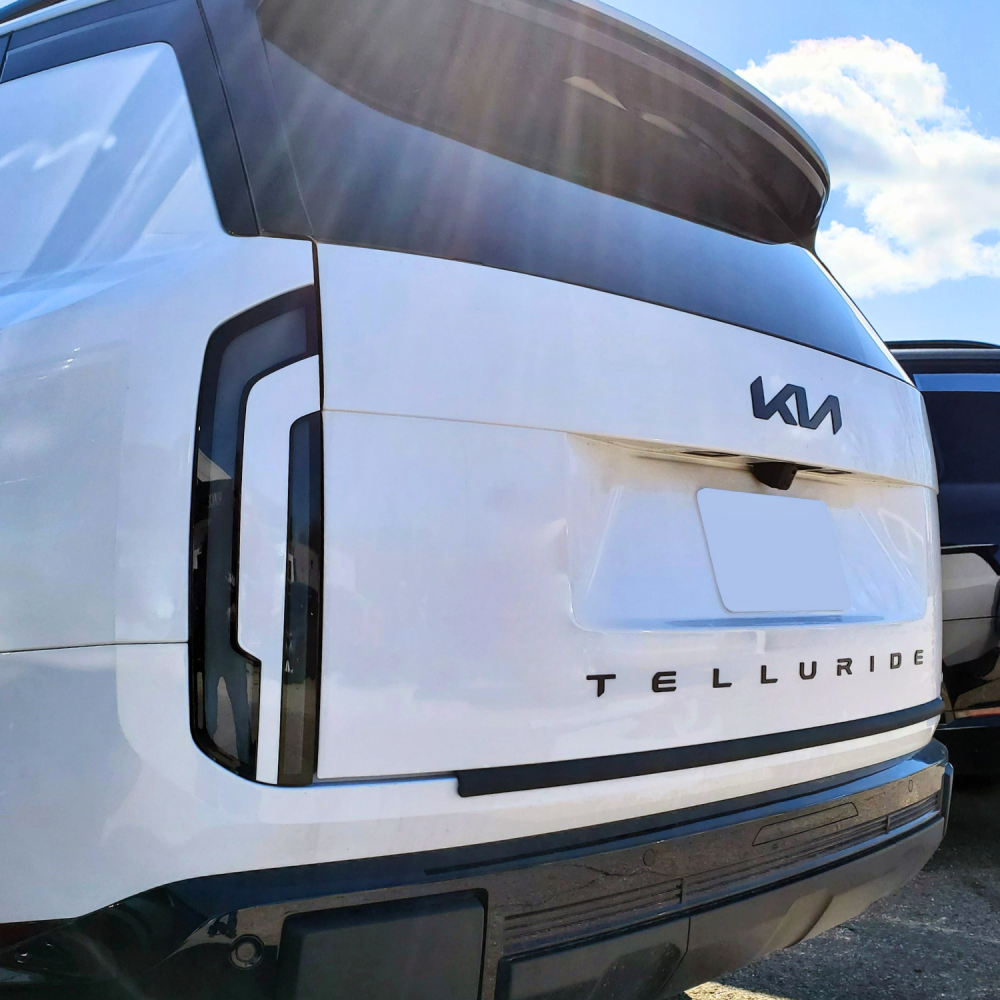 Package Rear Bumper Protectors : Kia Telluride Rear Bumper Protector 2027 ...