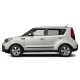 Kia Soul Black Side Molding 2014 - 2019 / BLK-SOUL14 Kia Soul Black Side Molding 2014 - 2019 / BLK-SOUL14