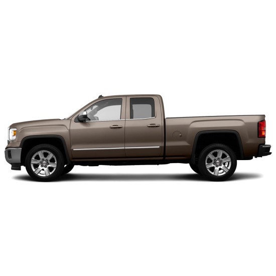 Chevrolet Silverado Double Cab Chrome Body Molding 2014 - 2018 / CBM-300-06070809 Chevrolet Silverado Double Cab Chrome Body Molding 2014 - 2018 / CBM-300-06070809