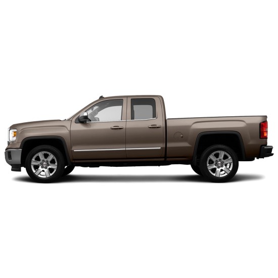  Chevrolet Silverado Double Cab Chrome Body Molding 2014 - 2018 / CBM-300-06070809