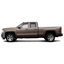  GMC Sierra Double Cab Chrome Body Molding 2014 - 2018 / CBM-300-06070809