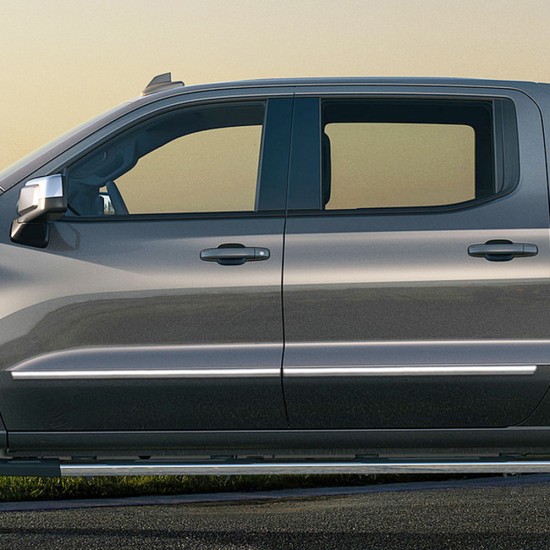Chevrolet Silverado 2500 Crew Cab Chrome Body Molding 2019 - 2024 / CBM-300-1011-3637 Chevrolet Silverado 2500 Crew Cab Chrome Body Molding 2019 - 2024 / CBM-300-1011-3637