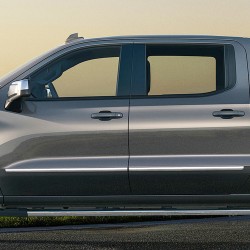  GMC Sierra 1500 Crew Cab Chrome Body Molding 2019 - 2025 / CBM-300-1011-3637