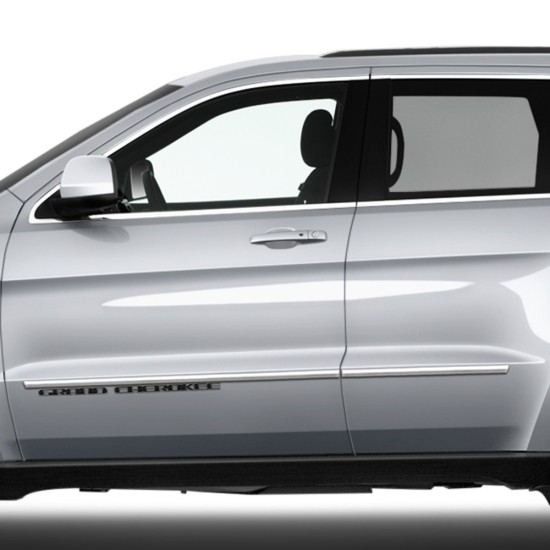 Jeep Grand Cherokee Chrome Body Molding 2014 - 2021 / CBM-300-10111213 Jeep Grand Cherokee Chrome Body Molding 2014 - 2021 / CBM-300-10111213
