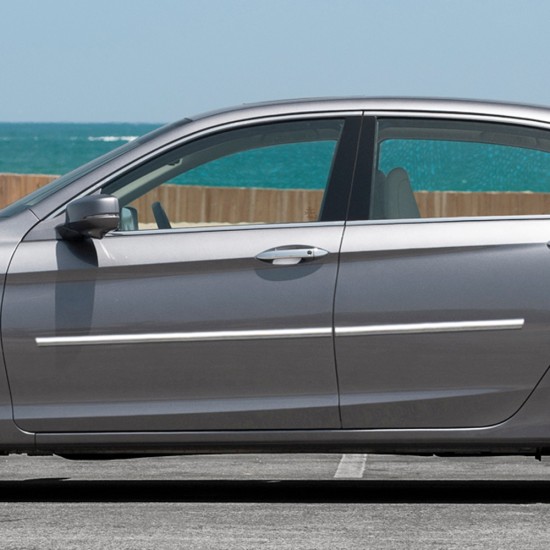 Honda Accord Sedan Chrome Body Molding 2013 - 2017 / CBM-300-10112223 Honda Accord Sedan Chrome Body Molding 2013 - 2017 / CBM-300-10112223