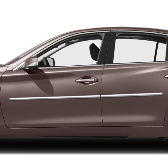  Infiniti Q50 4 Door Chrome Body Molding 2014 - 2024 / CBM-300-10112223