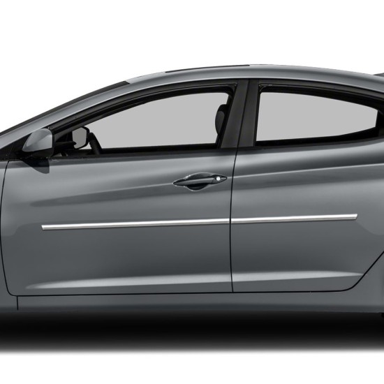  Hyundai Elantra 4 Door / 5 Door Chrome Body Molding 2007 - 2020 / CBM-300-10113839