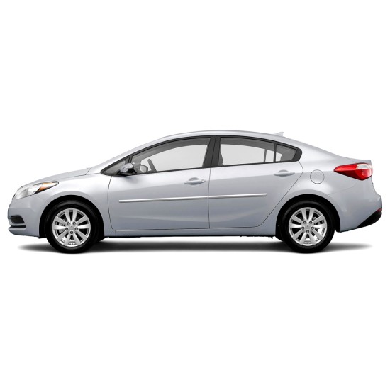  Kia Forte 4 Door Chrome Body Molding 2014 - 2024 / CBM-300-10113839