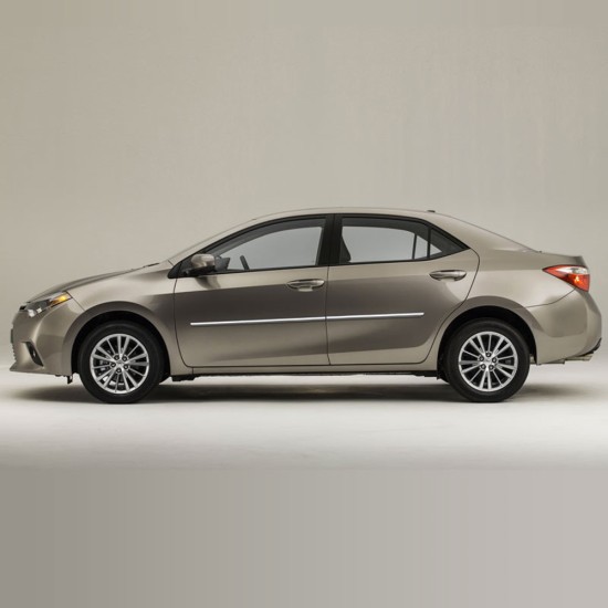  Toyota Corolla Sedan Chrome Body Molding 2014 - 2019 / CBM-300-10113839
