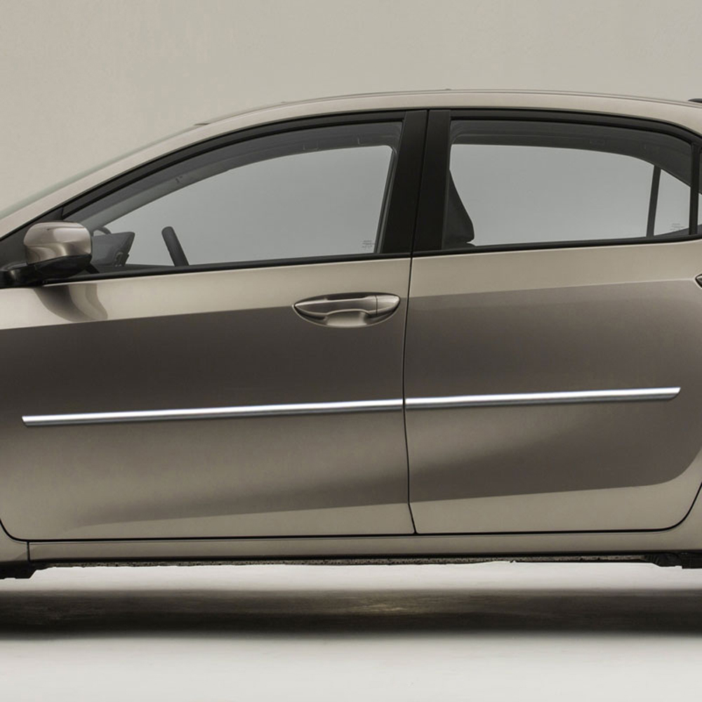 Chrome Body Molding : Toyota Corolla Sedan Chrome Body Side ...
