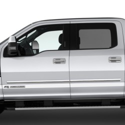  Ford F-350 SuperCrew Chrome Body Molding 2017 - 2022 / CBM-300-14152425