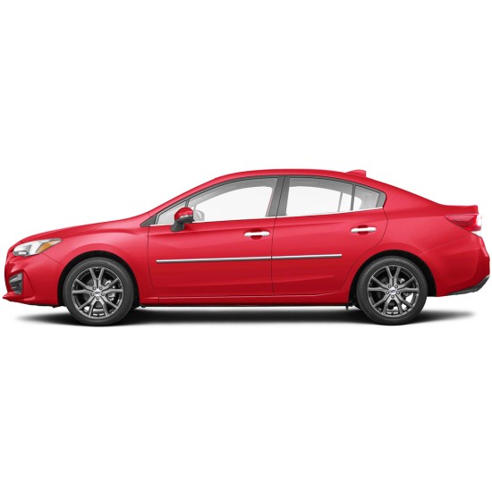  Subaru Impreza Chrome Body Molding 2017 - 2023 / CBM-300-40414243