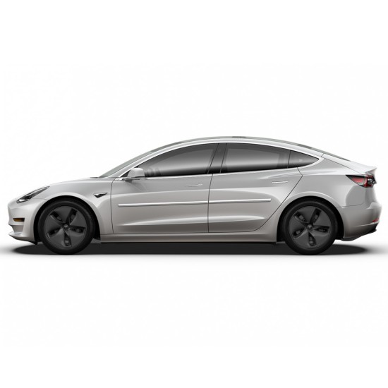 Tesla Model 3 Chrome Body Molding 2017 - 2022 / CBM-300-5657-5859 Tesla Model 3 Chrome Body Molding 2017 - 2022 / CBM-300-5657-5859