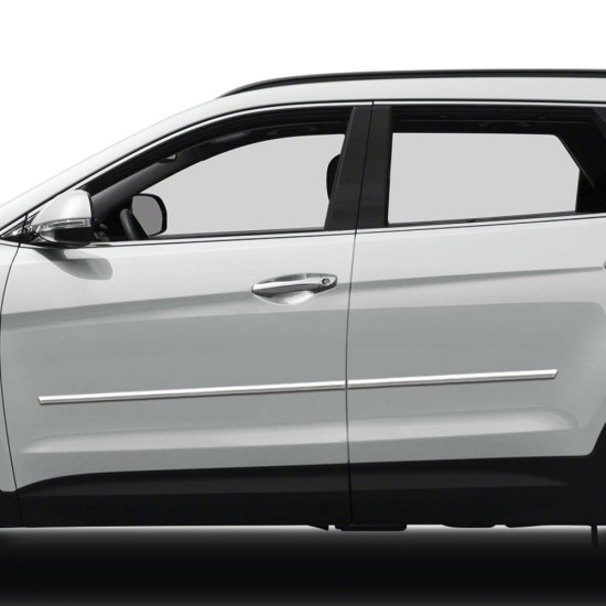 Hyundai Santa Fe Chrome Body Molding 2013 - 2018 / CBM-332-333-330-331 Hyundai Santa Fe Chrome Body Molding 2013 - 2018 / CBM-332-333-330-331