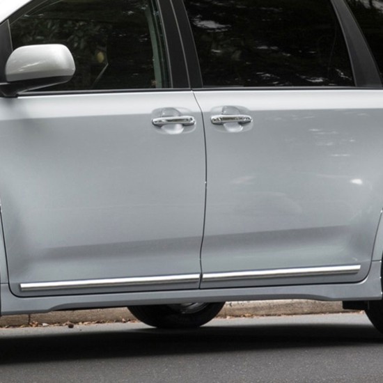 Toyota Sienna Chrome Body Molding 2016 - 2020 / CBM-344-345-322-323 Toyota Sienna Chrome Body Molding 2016 - 2020 / CBM-344-345-322-323