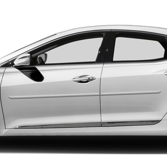  Hyundai Azera ChromeLine Painted Body Side Molding 2012 - 2017 / CF-AZERA12