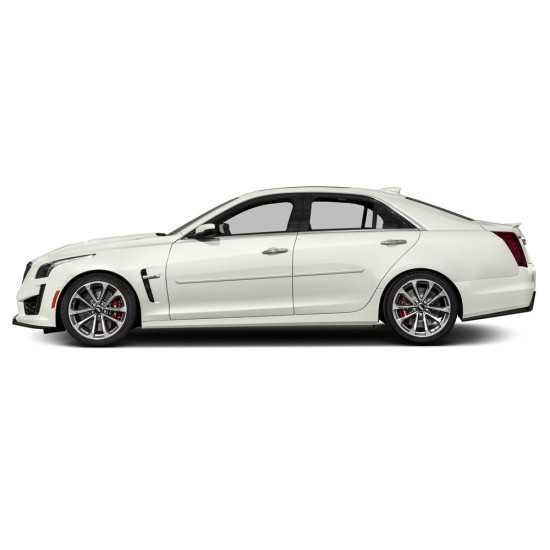  Cadillac CTS Sedan ChromeLine Painted Body Side Molding 2014 - 2019 / CF-CTS14