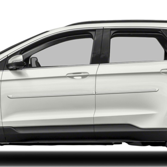 Ford Edge ChromeLine Painted Body Side Molding 2015 - 2023 / CF-EDGE15 Ford Edge ChromeLine Painted Body Side Molding 2015 - 2023 / CF-EDGE15