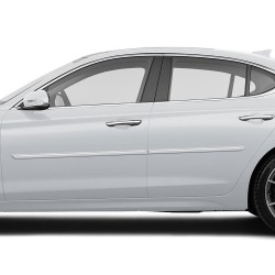  Genesis G70 ChromeLine Painted Body Side Molding 2018 - 2023 / CF-G70