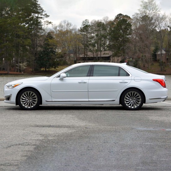  Genesis G90 ChromeLine Painted Body Side Molding 2018 - 2019 / CF-G90-18