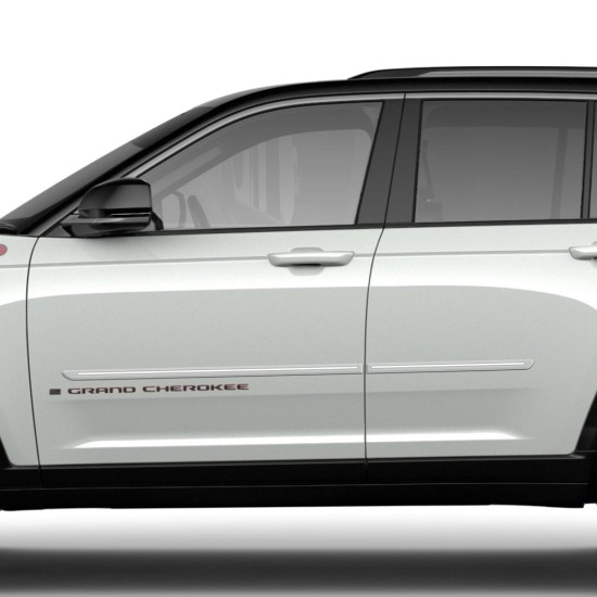 Jeep Grand Cherokee ChromeLine Painted Body Side Molding 2022 - 2023 / CF-GC22 Jeep Grand Cherokee ChromeLine Painted Body Side Molding 2022 - 2023 / CF-GC22
