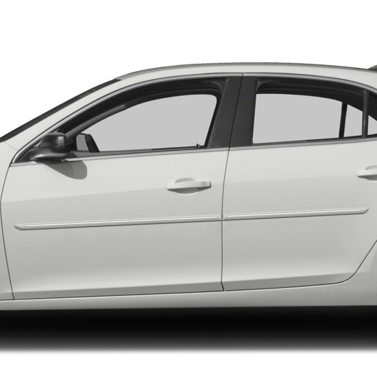  Chevrolet Malibu ChromeLine Painted Body Side Molding 2013 - 2015 / CF-MAL13