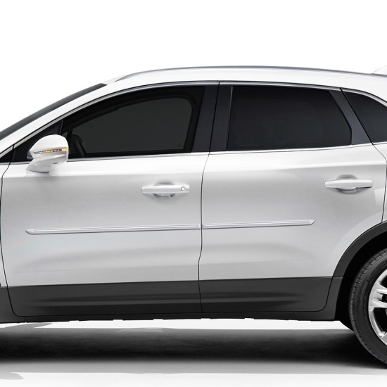 Lincoln MKC ChromeLine Painted Body Side Molding 2015 - 2019 / CF-MKC15 Lincoln MKC ChromeLine Painted Body Side Molding 2015 - 2019 / CF-MKC15
