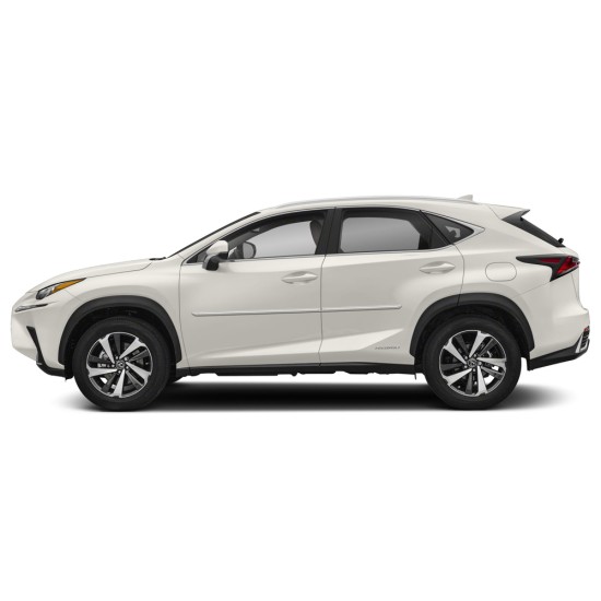  Lexus NX ChromeLine Painted Body Side Molding 2015 - 2021 / CF-NX15