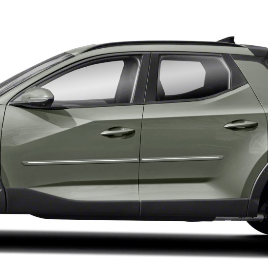  Hyundai Santa Cruz ChromeLine Painted Body Side Molding 2022 - 2023 / CF-SANTACRUZ22