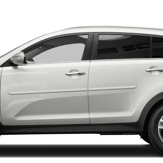  Kia Sportage ChromeLine Painted Body Side Molding 2011 - 2016 / CF-SPORTAGE11