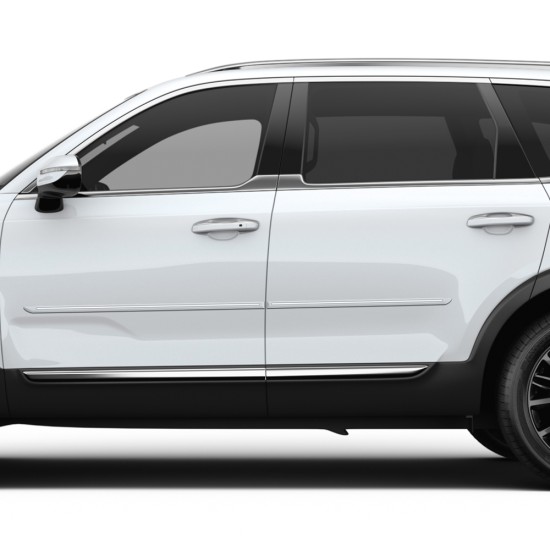 Kia Telluride ChromeLine Painted Body Side Molding 2020 - 2024 / CF-TELLURIDE20 Kia Telluride ChromeLine Painted Body Side Molding 2020 - 2024 / CF-TELLURIDE20