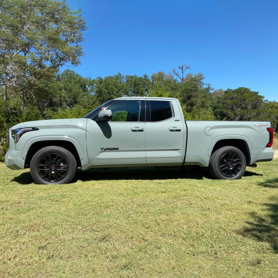  Toyota Tundra Double Cab ChromeLine Painted Body Side Molding 2022 - 2025 / CF-TUN22-DC
