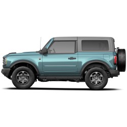  Ford Bronco 2 Door ChromeLine Painted Body Side Molding 2021 - 2023 / CF2-BRONCO21-2DR
