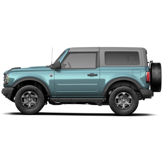 Ford Bronco 2 Door ChromeLine Painted Body Side Molding 2021 - 2023 / CF2-BRONCO21-2DR Ford Bronco 2 Door ChromeLine Painted Body Side Molding 2021 - 2023 / CF2-BRONCO21-2DR