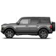  Ford Bronco 4 Door ChromeLine Painted Body Side Molding 2021 - 2024 / CF2-BRONCO21-4DR