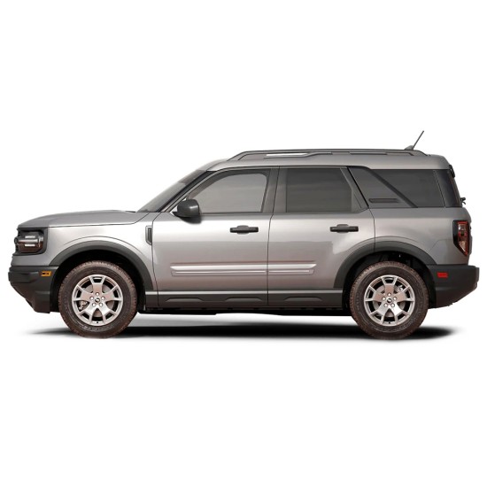 Ford Bronco Sport ChromeLine Painted Body Side Molding 2021 - 2023 / CF2-BRONCOSPRT21 Ford Bronco Sport ChromeLine Painted Body Side Molding 2021 - 2023 / CF2-BRONCOSPRT21
