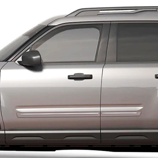 Ford Bronco Sport ChromeLine Painted Body Side Molding 2021 - 2023 / CF2-BRONCOSPRT21 Ford Bronco Sport ChromeLine Painted Body Side Molding 2021 - 2023 / CF2-BRONCOSPRT21