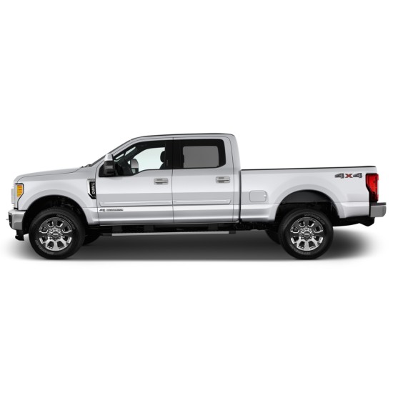  Ford F-350 SuperCrew ChromeLine Painted Body Side Molding 2017 - 2022 / CF2-F250/350-17-CC