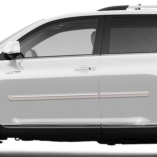  Toyota Highlander ChromeLine Painted Body Side Molding 2008 - 2013 / CF2-HIGH