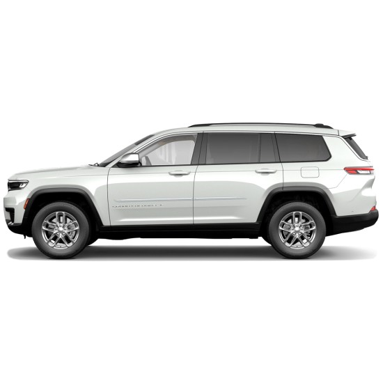 Jeep Grand Cherokee L ChromeLine Painted Body Side Molding 2021 - 2023 / CF7-CHER-L-21 Jeep Grand Cherokee L ChromeLine Painted Body Side Molding 2021 - 2023 / CF7-CHER-L-21