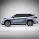  Toyota Highlander ChromeLine Painted Body Side Molding 2020 - 2022 / CF7-HIGH20