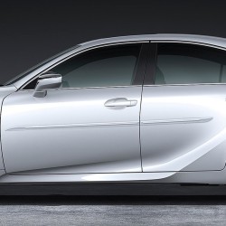  Lexus IS ChromeLine Painted Body Side Molding 2021 - 2023 / CF7-IS21