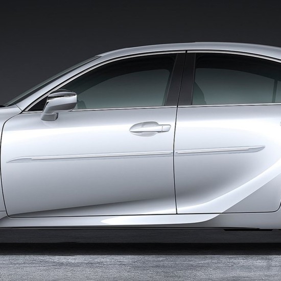  Lexus IS ChromeLine Painted Body Side Molding 2021 - 2022 / CF7-IS21