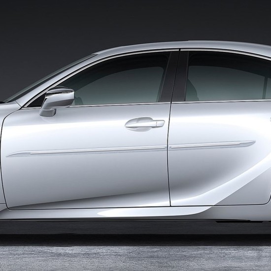  Lexus IS ChromeLine Painted Body Side Molding 2021 - 2025 / CF7-IS21