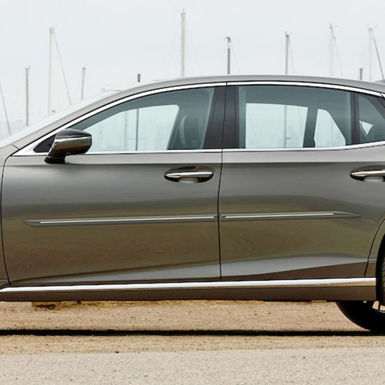 Lexus LS ChromeLine Painted Body Side Molding 2018 - 2023 / CF7-LS18 Lexus LS ChromeLine Painted Body Side Molding 2018 - 2023 / CF7-LS18